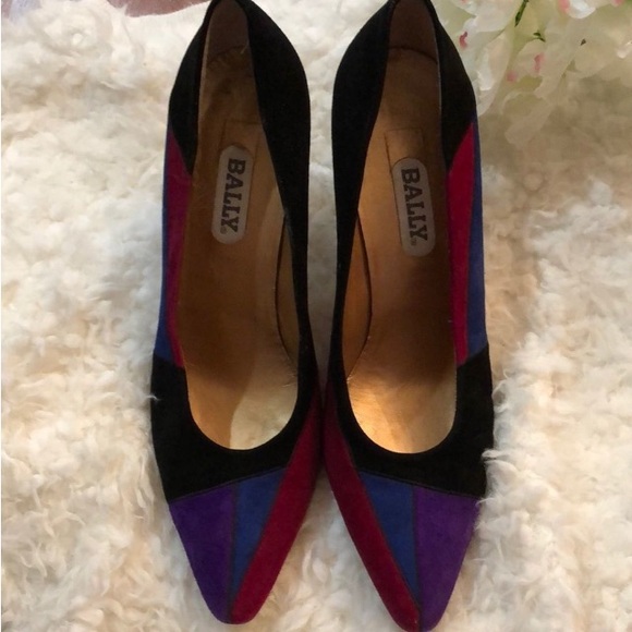 Bally suede pumps - 9 - Picture 1 of 8